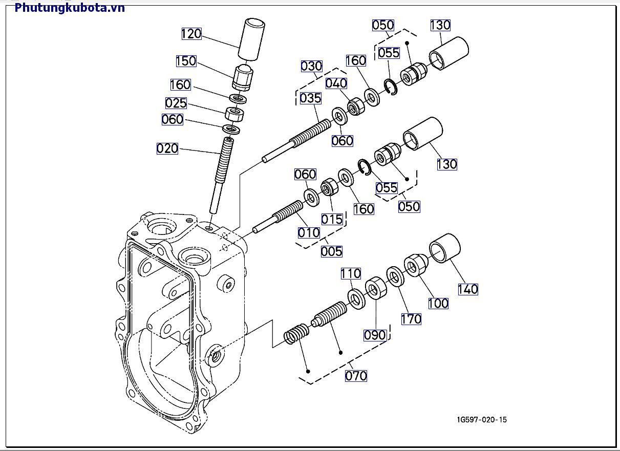 Bulong điều chỉnh bộ điều tốc mới >=2GY0001